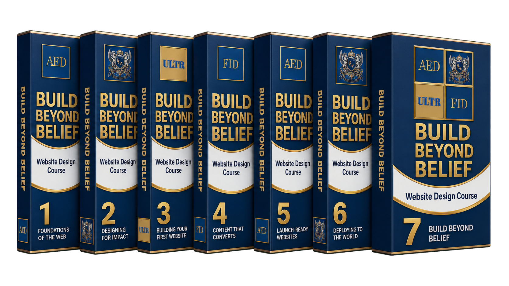Self-Paced Video Modules — Website Design Course